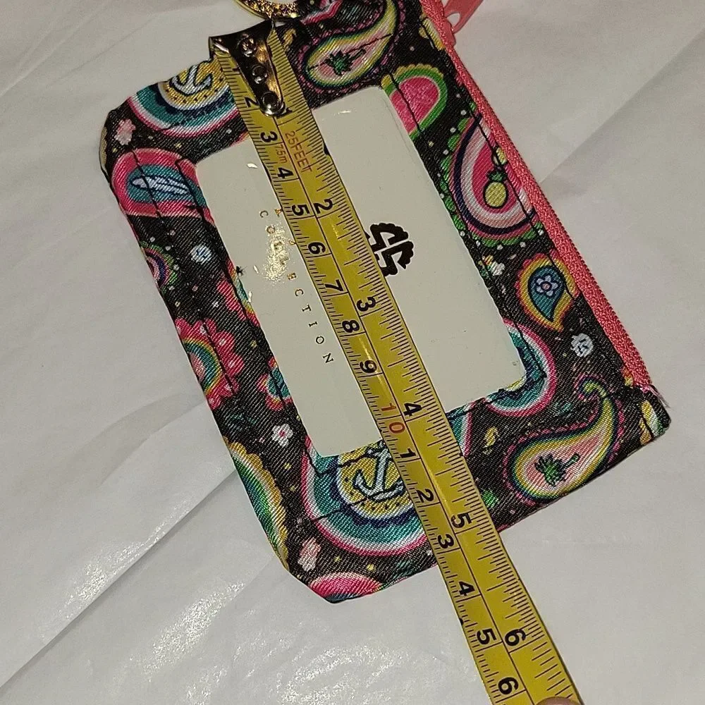 Simply Southern Keyring Key Ring ID Wallet Card holder  NWT P.